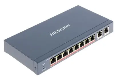 Switch PoE 8 ports + 2 Lans