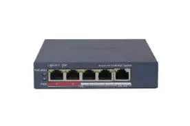 Switch PoE 4 ports manageable