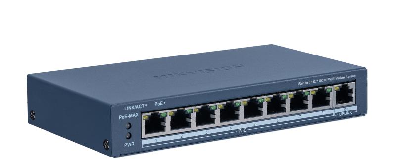 SWITCH POE intelligent Gigabit à 8 ports